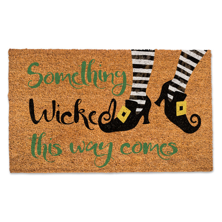 Designs Direct Creative Group Something Wicked This Way Comes Door Mat
